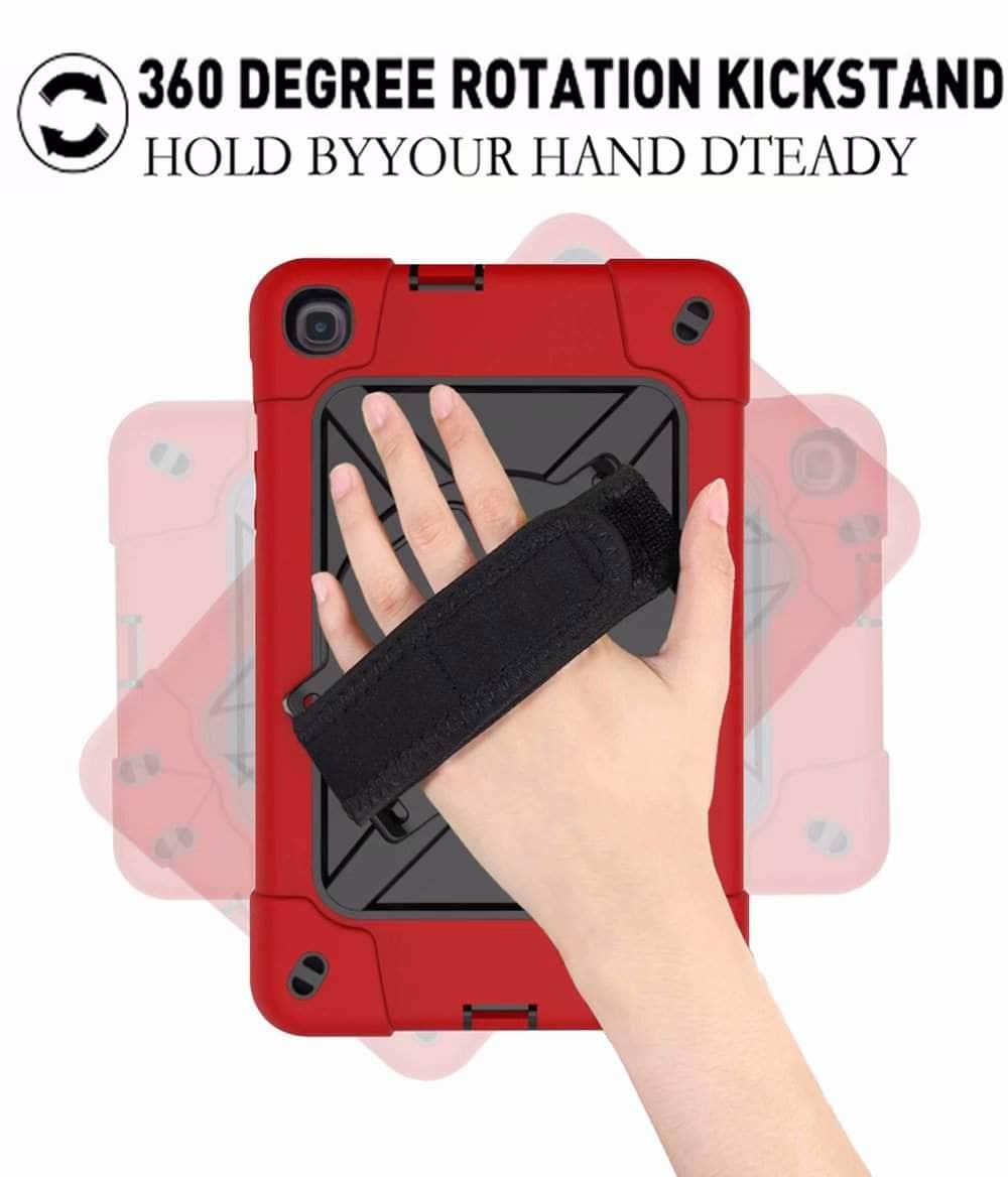 Full Protection Back Cover Galaxy Tab A 8.4 T307 2020 Shockproof Armor - CaseBuddy