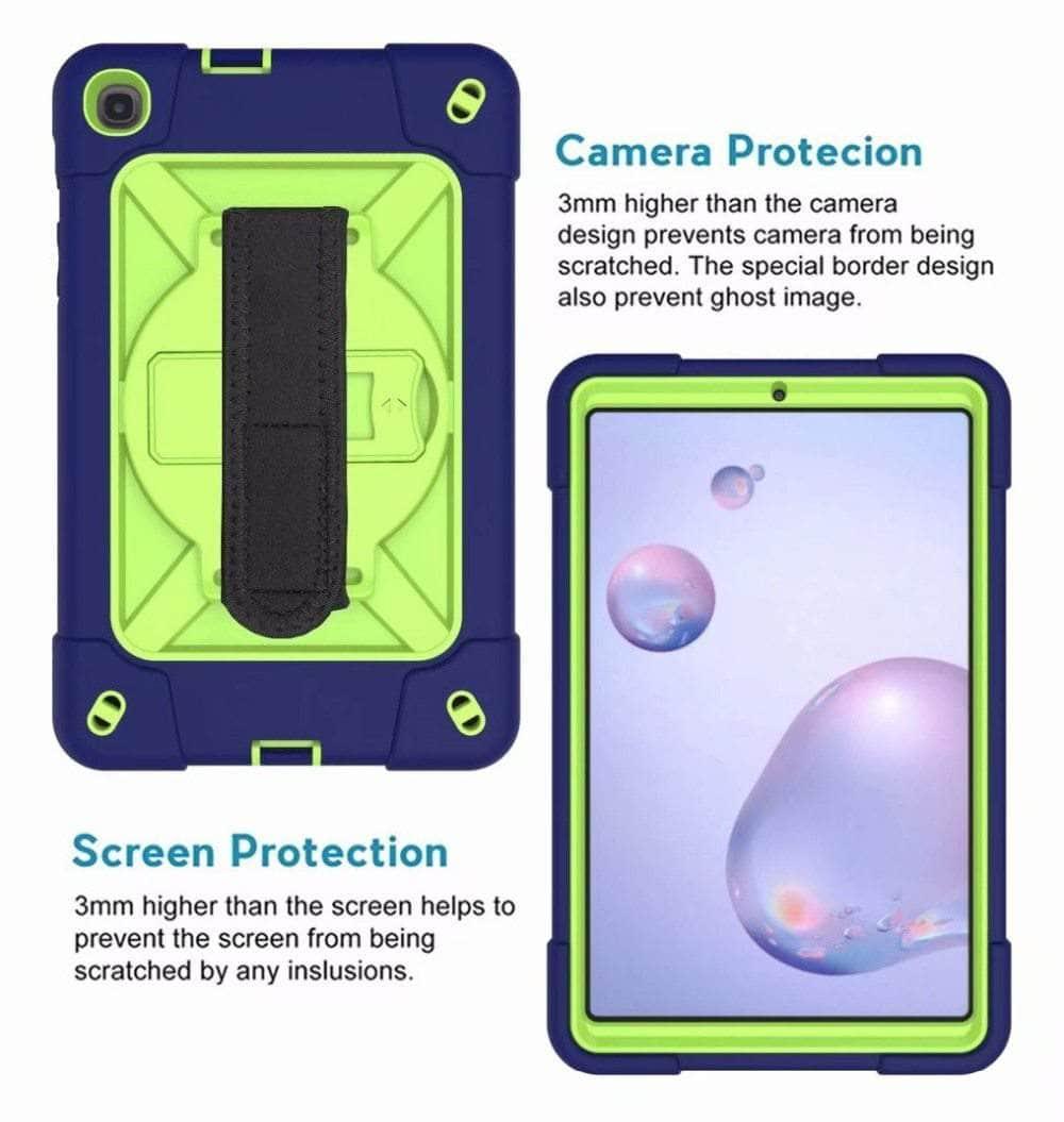 Full Protection Back Cover Galaxy Tab A 8.4 T307 2020 Shockproof Armor - CaseBuddy