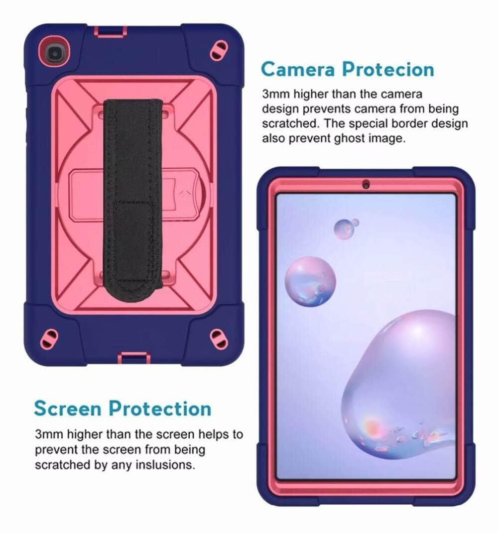 Full Protection Back Cover Galaxy Tab A 8.4 T307 2020 Shockproof Armor - CaseBuddy