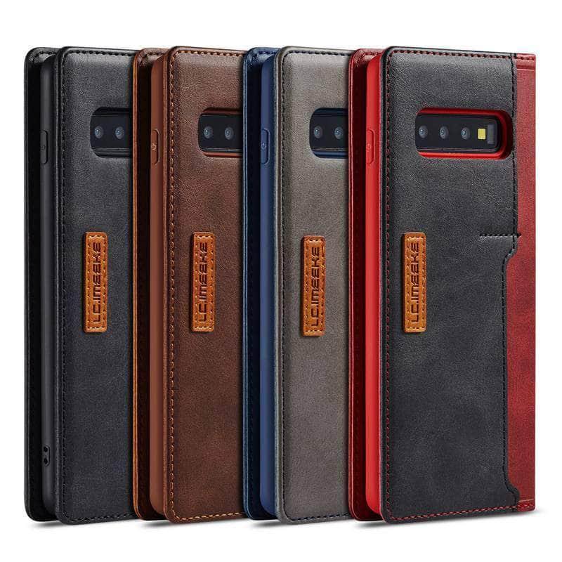 Galaxy Note 10 20 Ultra Book Flip Card Holder Case - CaseBuddy