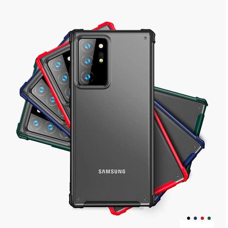 Galaxy Note 20 Ultra 10 S10 S20 Plus Luxury Frosted Transparent Shockproof Case - CaseBuddy