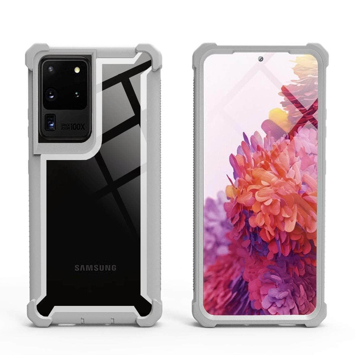 CaseBuddy Australia Casebuddy Galaxy Protection PC+TPU Clear Case Shockproof Sturdy