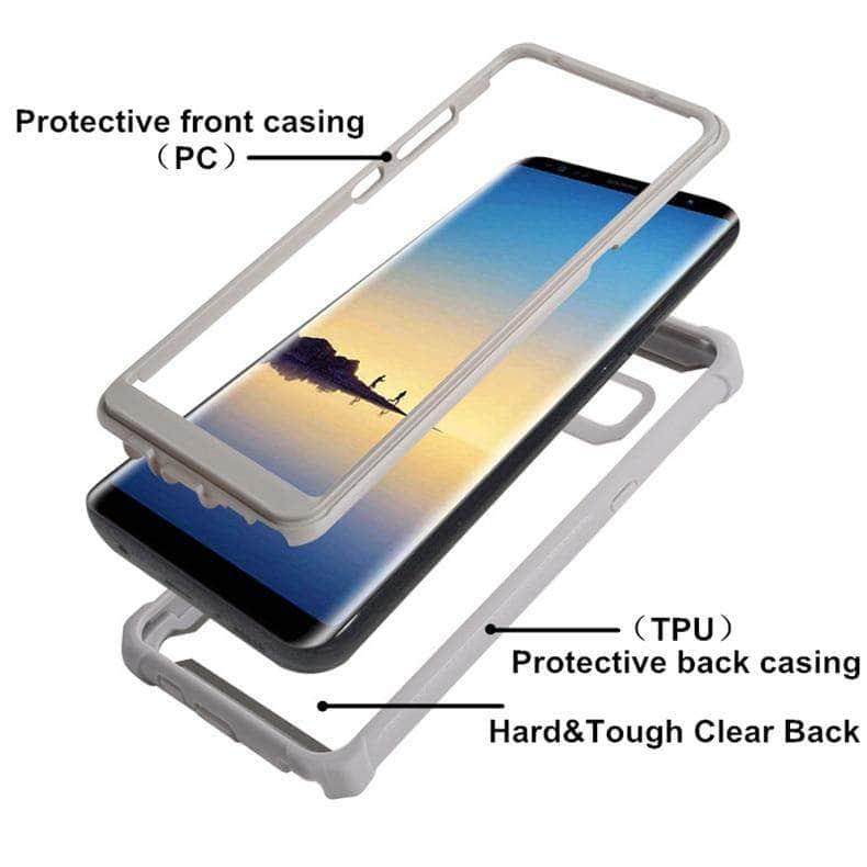 CaseBuddy Australia Casebuddy Galaxy Protection PC+TPU Clear Case Shockproof Sturdy