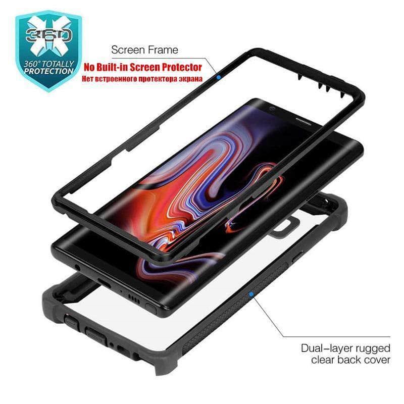 CaseBuddy Australia Casebuddy Galaxy Protection PC+TPU Clear Case Shockproof Sturdy