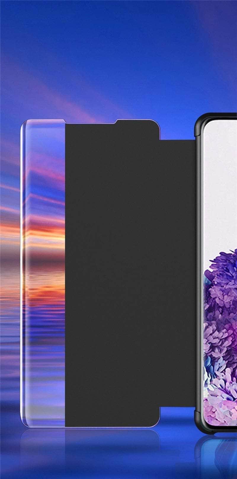 CaseBuddy Australia Casebuddy Galaxy S20 FE Lite Side Smart Window View Leather Case