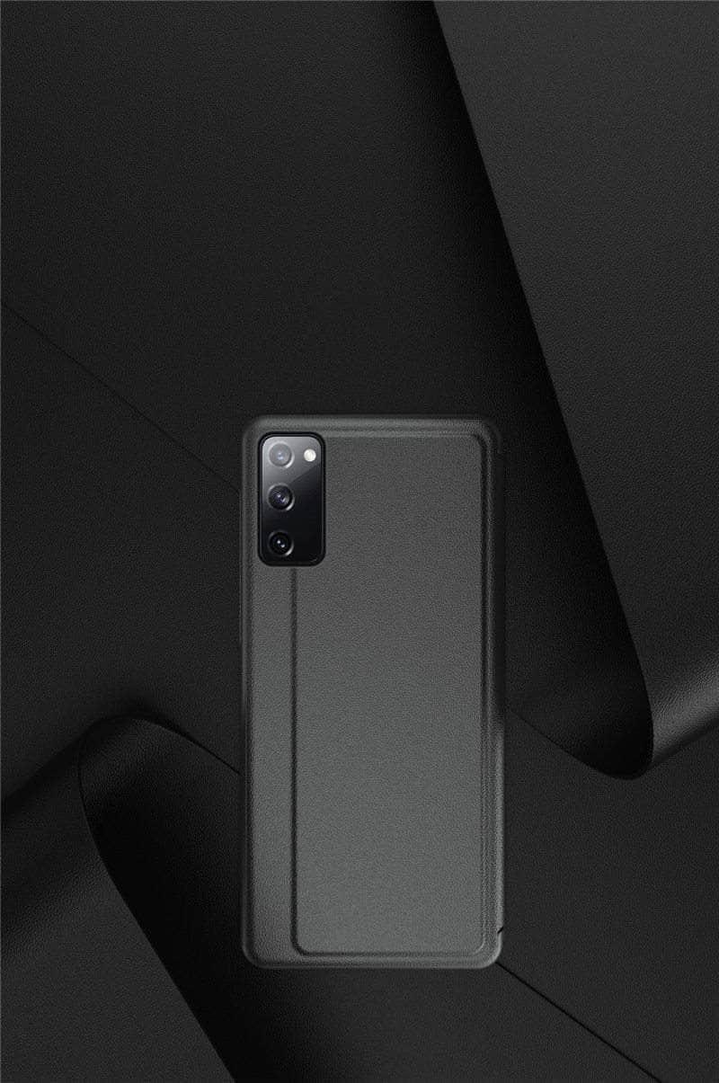 CaseBuddy Australia Casebuddy Galaxy S20 FE Lite Side Smart Window View Leather Case