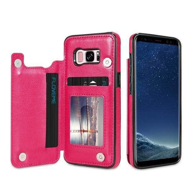 Galaxy S20 Plus S20 Ultra 5G Retro Vintage Wallet Case - CaseBuddy