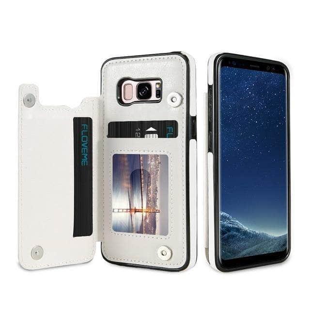 Galaxy S20 Plus S20 Ultra 5G Retro Vintage Wallet Case - CaseBuddy