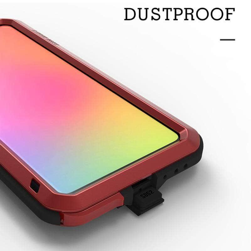 Galaxy S20 Ultra S20 Plus S20 Doom Armor Duty Shockproof Metal Aluminum Case - CaseBuddy