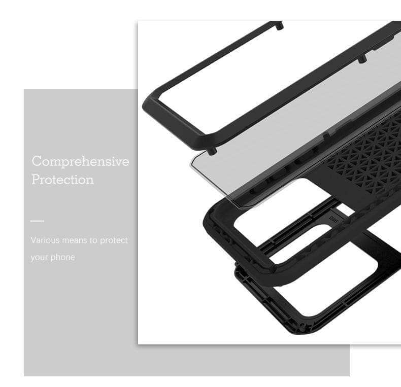 Galaxy S20 Ultra S20 Plus S20 Doom Armor Duty Shockproof Metal Aluminum Case - CaseBuddy