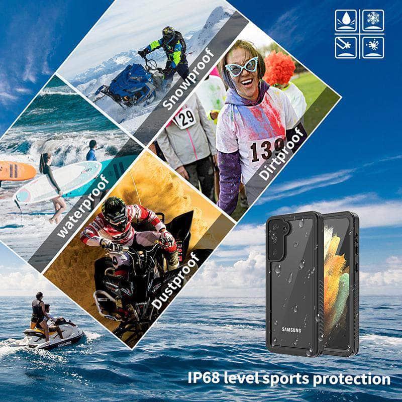 CaseBuddy Australia Casebuddy Galaxy S21 IP68 Waterproof Full Cover Sealed Underwater Case