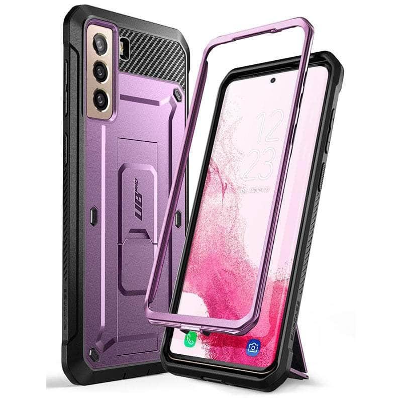 Casebuddy PC + TPU / Violet Galaxy S22 SUPCASE UB Pro Full-Body Holster