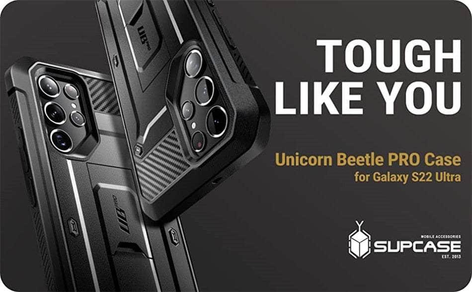 Casebuddy Galaxy S22 Ultra SUPCASE UB Pro Full-Body Holster