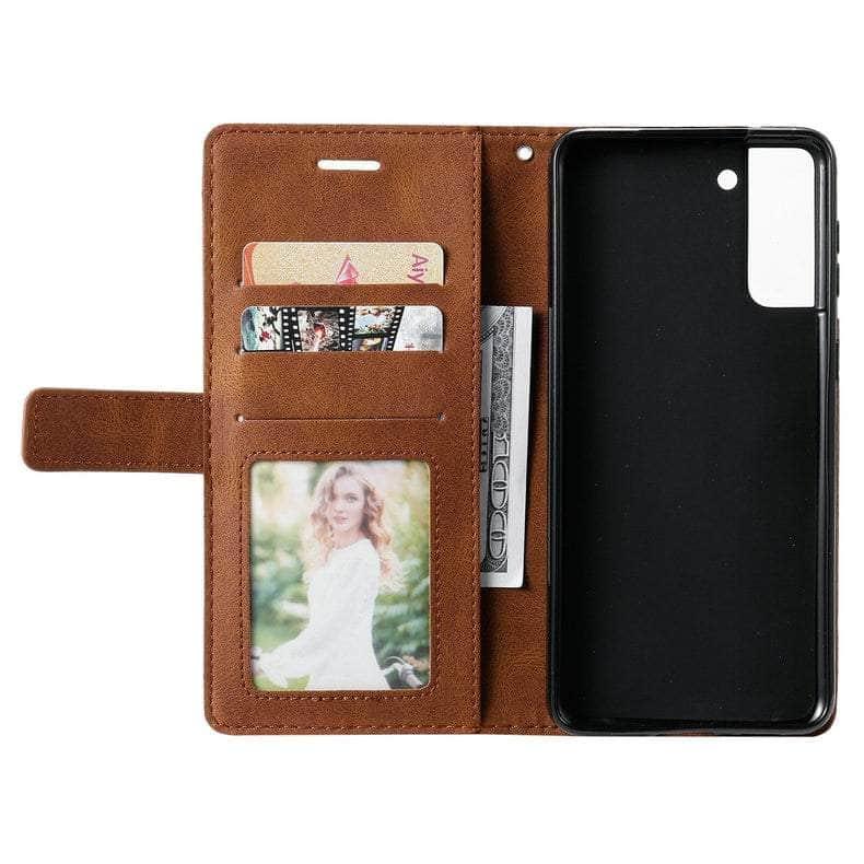 Casebuddy Galaxy S23 Plus Leather Business Wallet Book