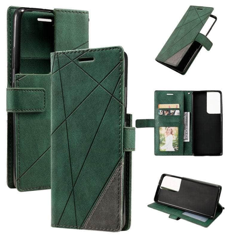 Casebuddy Galaxy S23 Ultra Leather Business Wallet Book