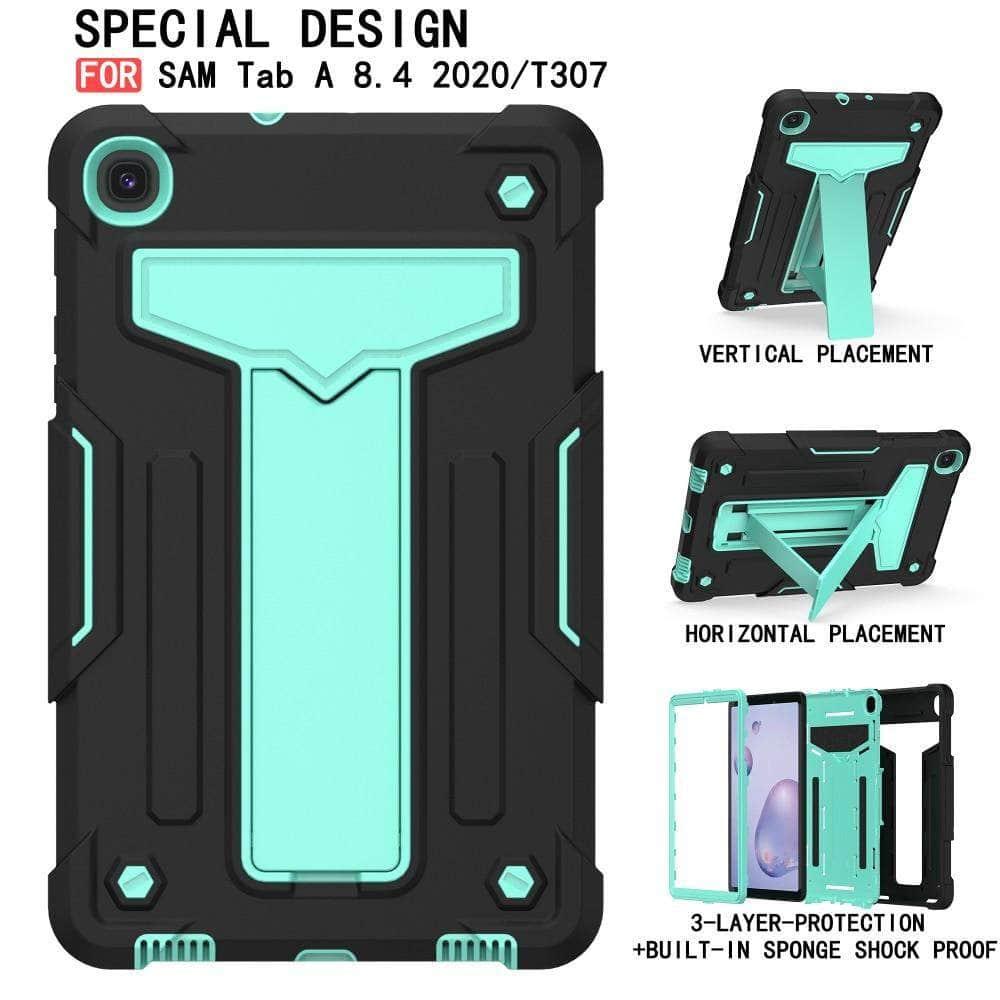 Galaxy Tab A 8.4 T307 2020 Shockproof Armor Heavy Protective Rugged Duty Case - CaseBuddy