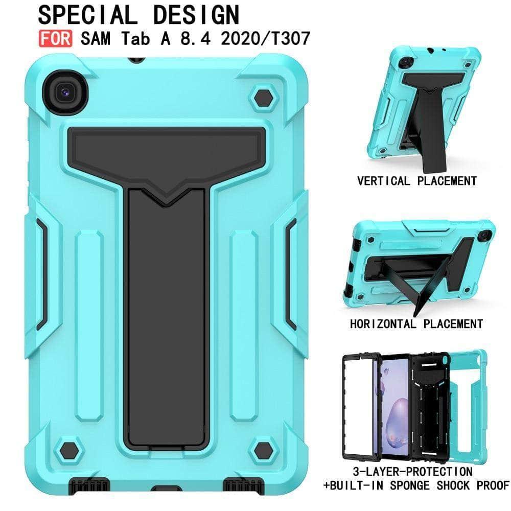 Galaxy Tab A 8.4 T307 2020 Shockproof Armor Heavy Protective Rugged Duty Case - CaseBuddy