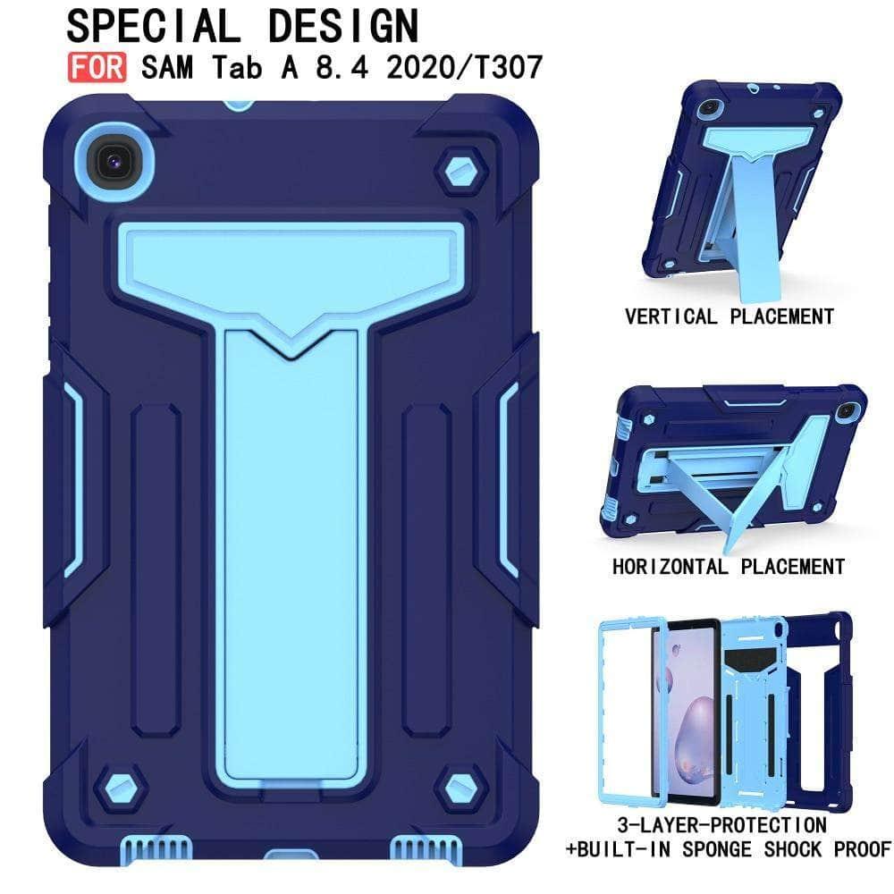 Galaxy Tab A 8.4 T307 2020 Shockproof Armor Heavy Protective Rugged Duty Case - CaseBuddy