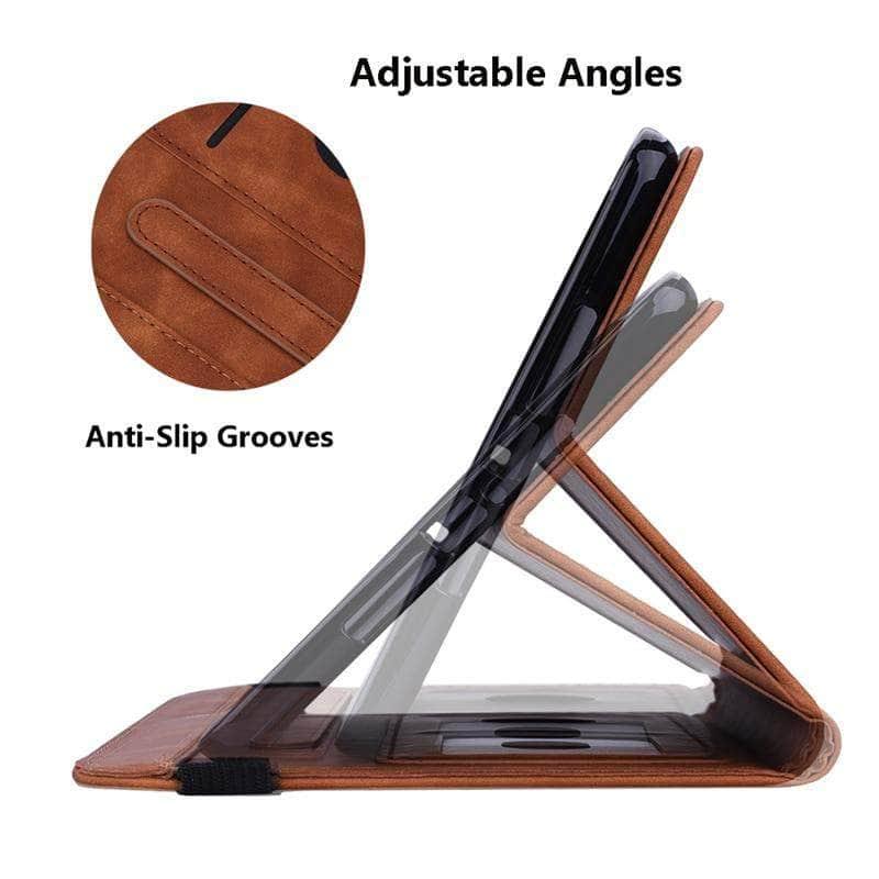 Galaxy Tab A7 10.4 2 T500 T505 Classic Flower Leather Cover - CaseBuddy