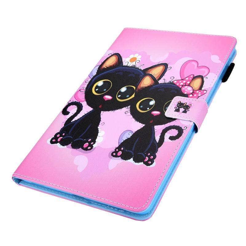 CaseBuddy Australia Casebuddy Galaxy Tab A7 Lite T220 T225 Cartoon Leather Stand Case
