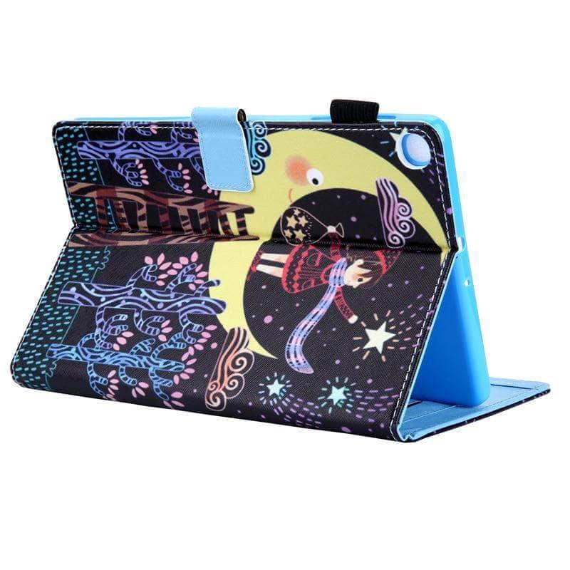 CaseBuddy Australia Casebuddy Galaxy Tab A7 Lite T220 T225 Cartoon Leather Stand Cover