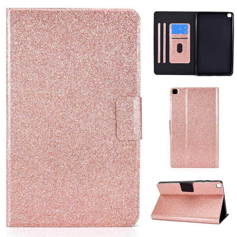 CaseBuddy Australia Casebuddy Galaxy Tab A7 Lite T220 T225 Glitter Bling Leather Case