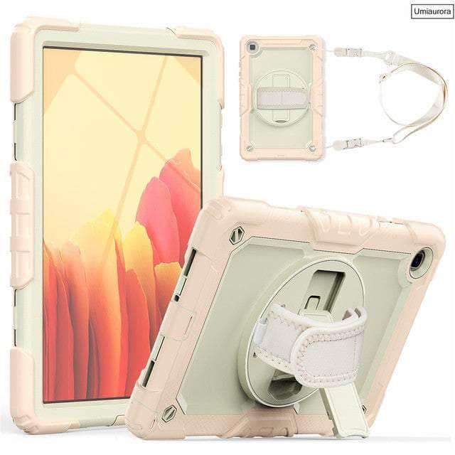 CaseBuddy Australia Casebuddy 03 Candy Rose Gold / Tab A8 10.5 X200 Galaxy Tab A8 10.5 (2022) Kids Shock Proof Stand Cover
