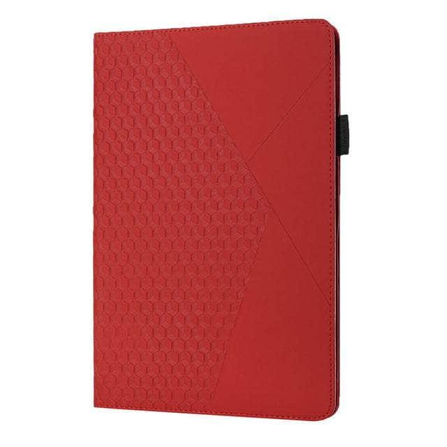 CaseBuddy Australia Casebuddy Red / A8 10.5 2021 X200 Galaxy Tab A8 10.5 (2022) PU Leather Smart Shell