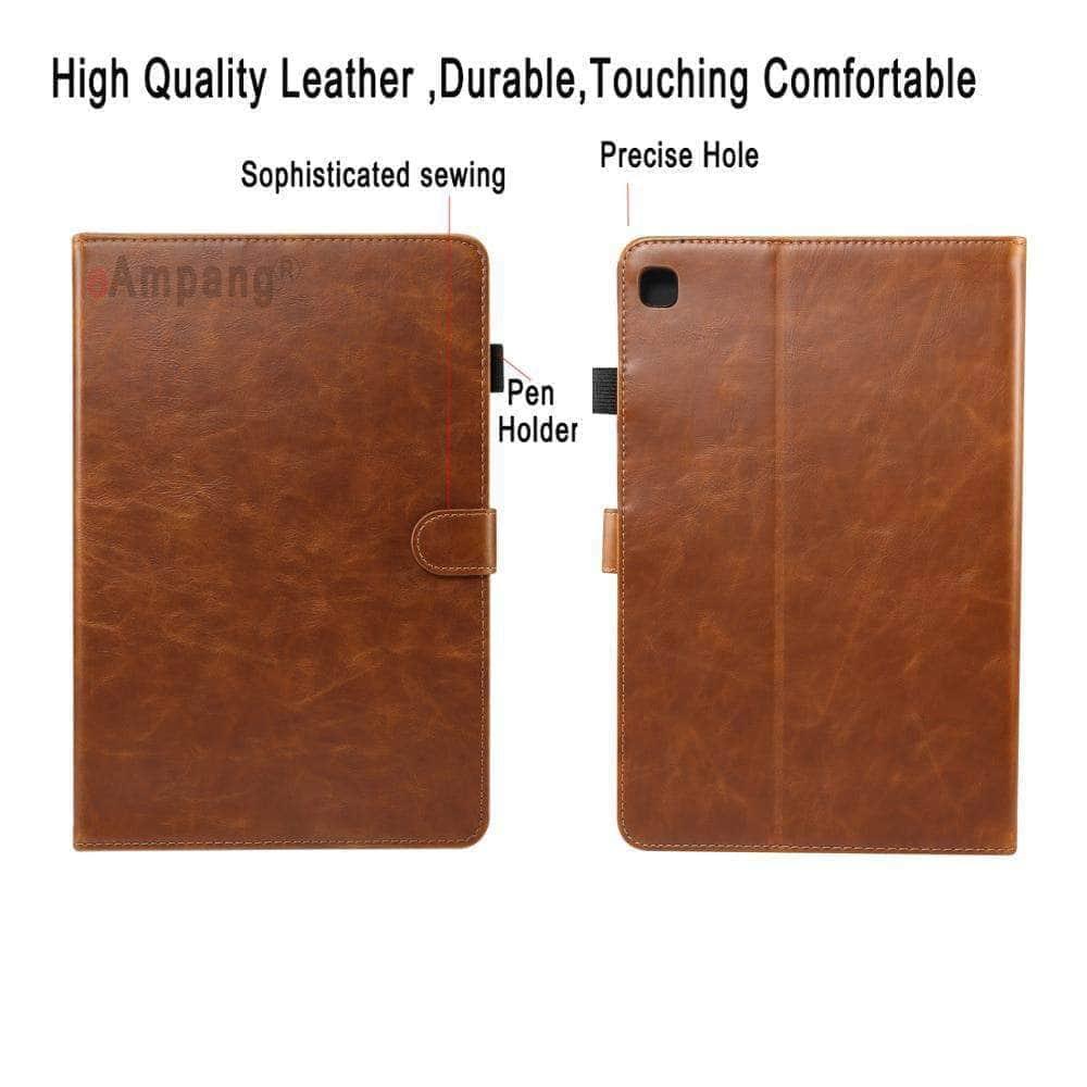 CaseBuddy Australia Casebuddy Galaxy Tab S6 Lite 10.4 P610 P615 Premium PU Leather Stand with Pencil Holder