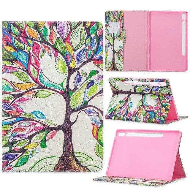 CaseBuddy Australia Casebuddy life Tree Galaxy Tab S7 11 T870 T875 Slim Shockproof Stand Case
