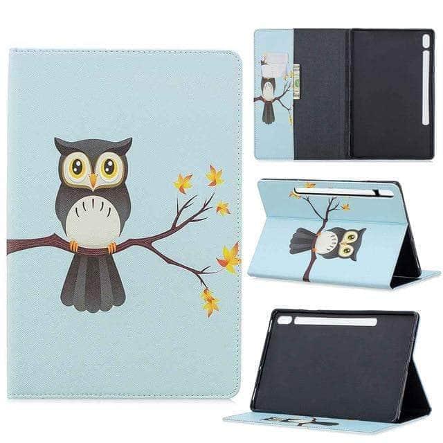 CaseBuddy Australia Casebuddy Tree eagle Galaxy Tab S7 11 T870 T875 Slim Shockproof Stand Case