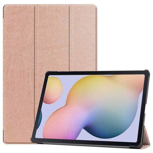 Galaxy Tab S7 Plus 12.4 T970 T975 Auto Sleep/Wake PU Leather Stand Cover - CaseBuddy