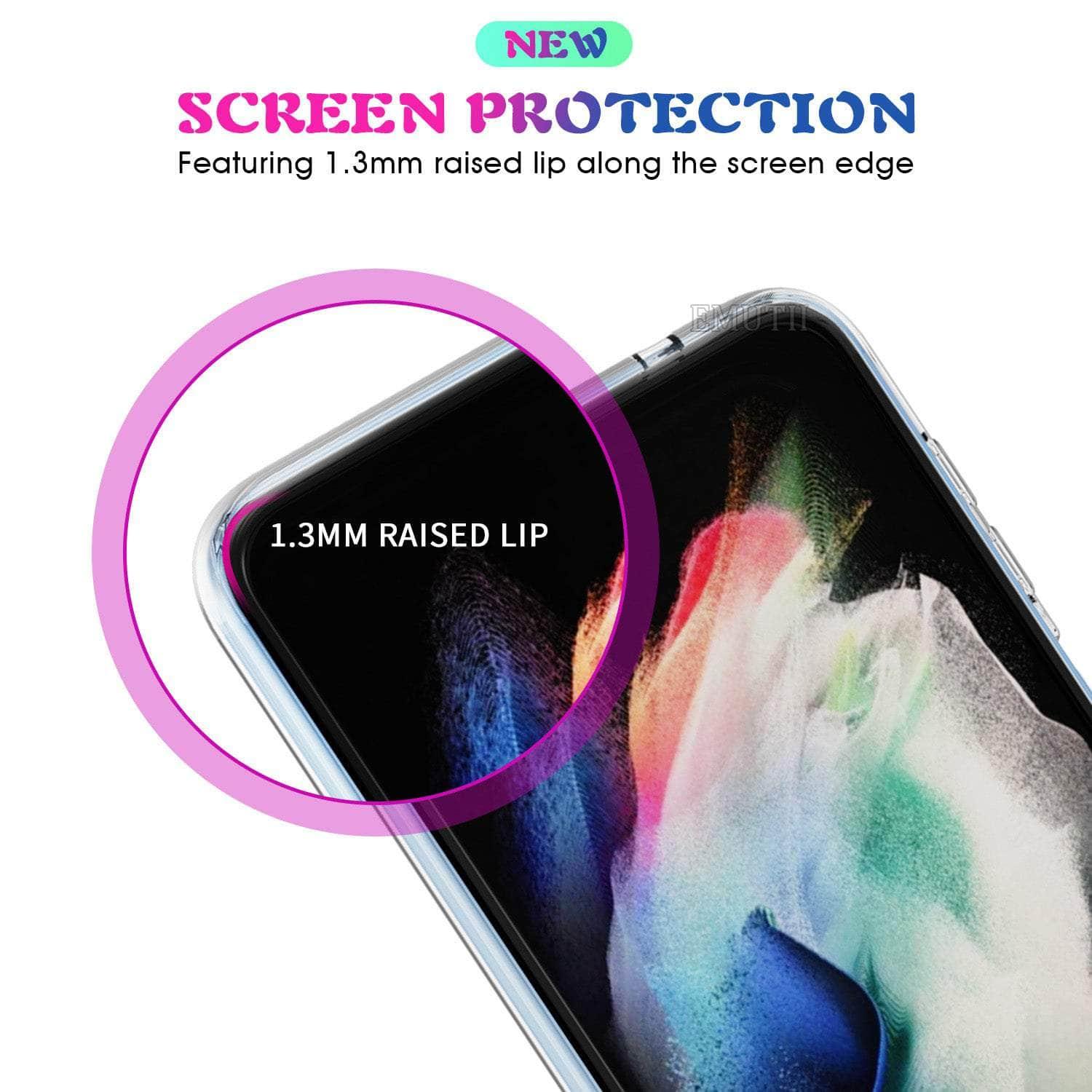 Casebuddy Galaxy Z Flip 3 TPU Soft Edge Hard Cover