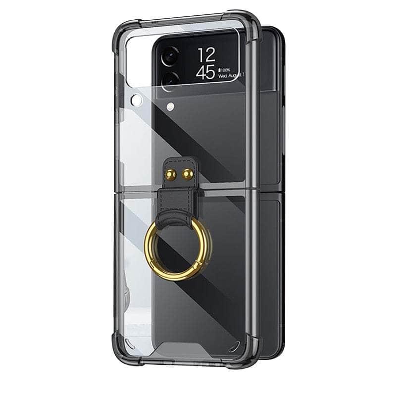 Casebuddy 01 / For Galaxy Z Flip 4 Galaxy Z Flip 4 Transparent Bumper Silicone Cover