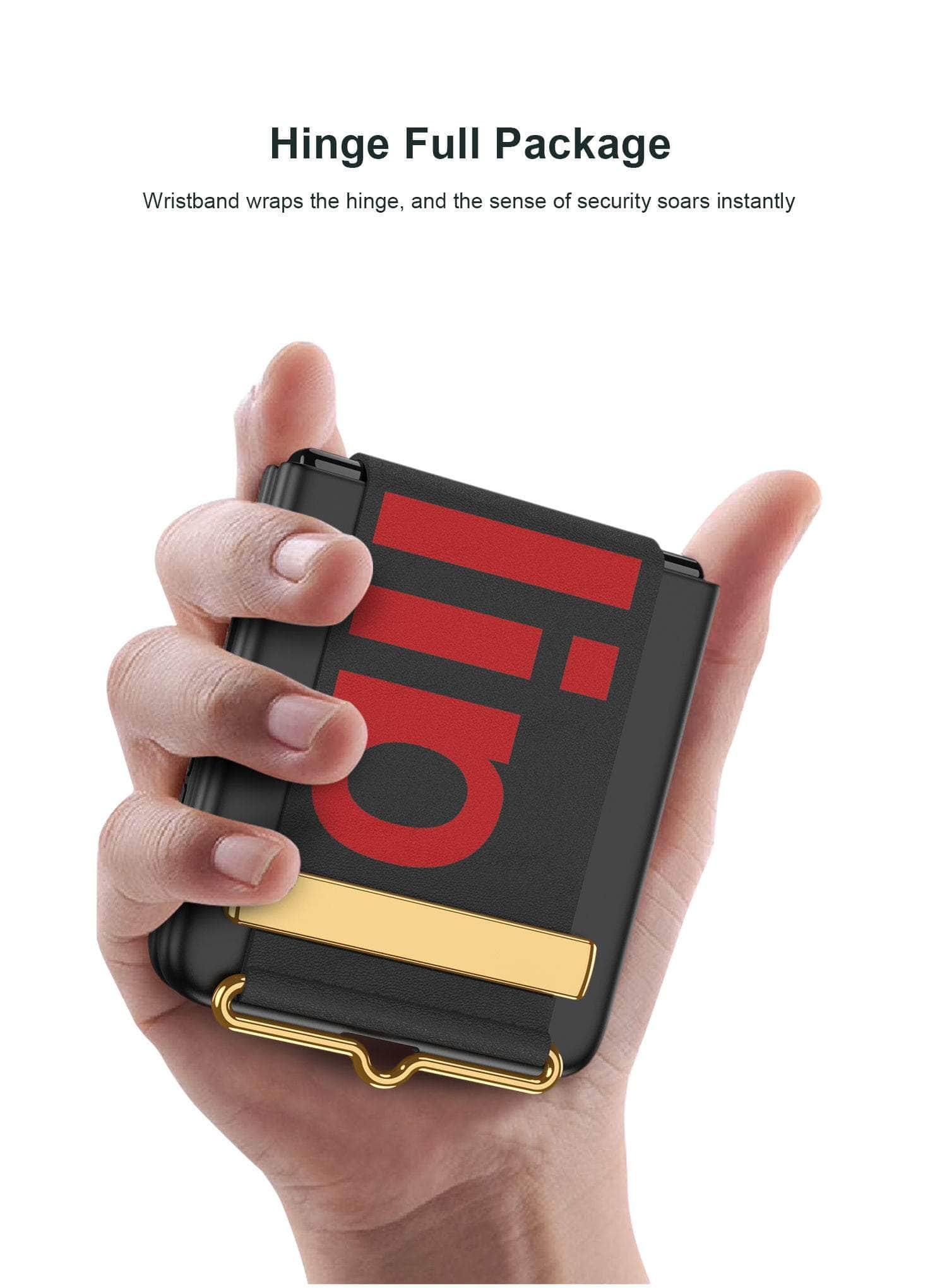 Casebuddy Galaxy Z Flip 4 Ultra-Thin Wristband Bracket