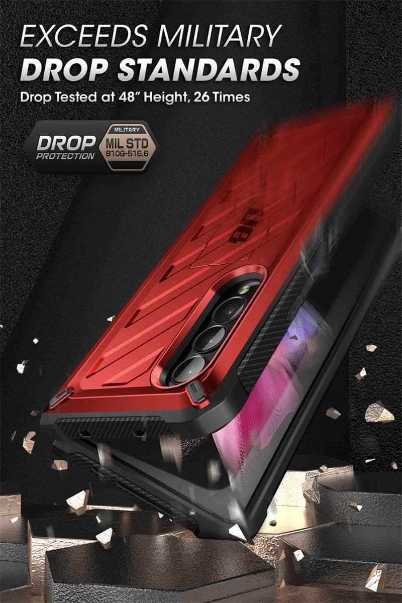 Casebuddy Galaxy Z Fold 3 SUPCASE UB Rugged Belt Clip Case