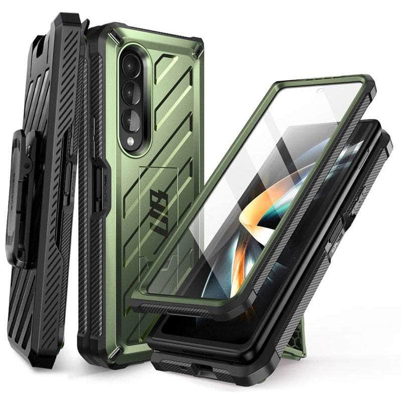 Casebuddy Guldan / PC + TPU Galaxy Z Fold 4 SUPCASE UB Rugged Belt Clip Case