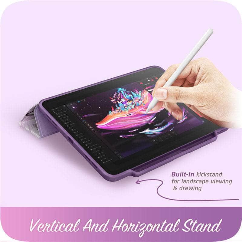 CaseBuddy Australia Casebuddy I-BLASON iPad Pro 12.9 Case (2020) Cosmo Full-Body Trifold Stand Marble Case