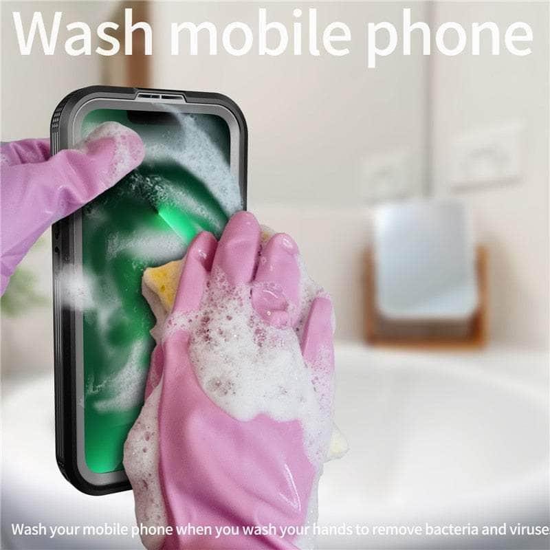 Casebuddy IP68 Waterproof iPhone 14 Plus Diving Wireless Charging Case