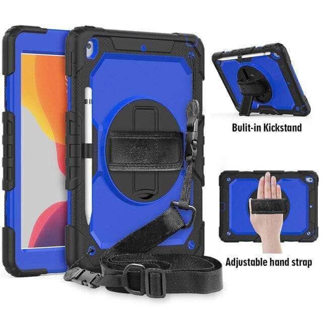 CaseBuddy Casebuddy A2 iPad 10.2 2019/2020 (iPad 7/8) 360 Rotating Protective Case Strap