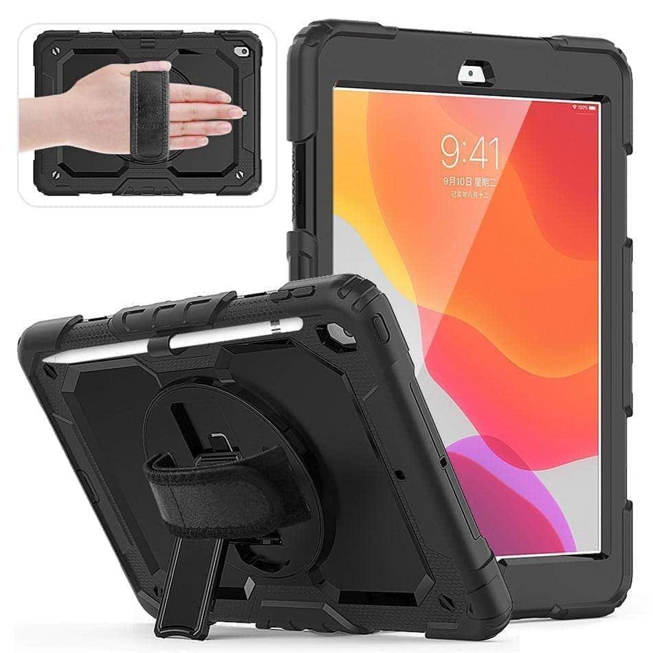 CaseBuddy Casebuddy iPad 10.2 2019/2020 (iPad 7/8) 360 Rotating Protective Case Strap