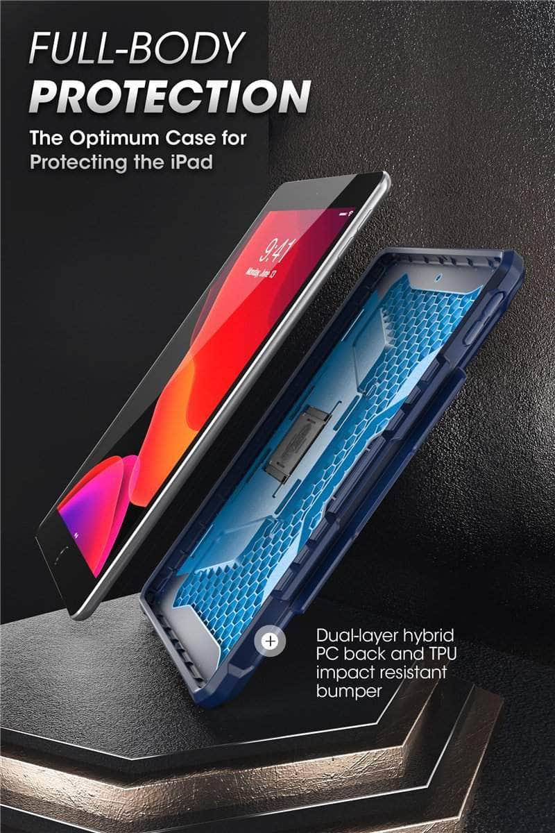 CaseBuddy Australia Casebuddy iPad 10.2 SUPCASE UB Slim Rubber Cover Built-in Apple Pencil Holder