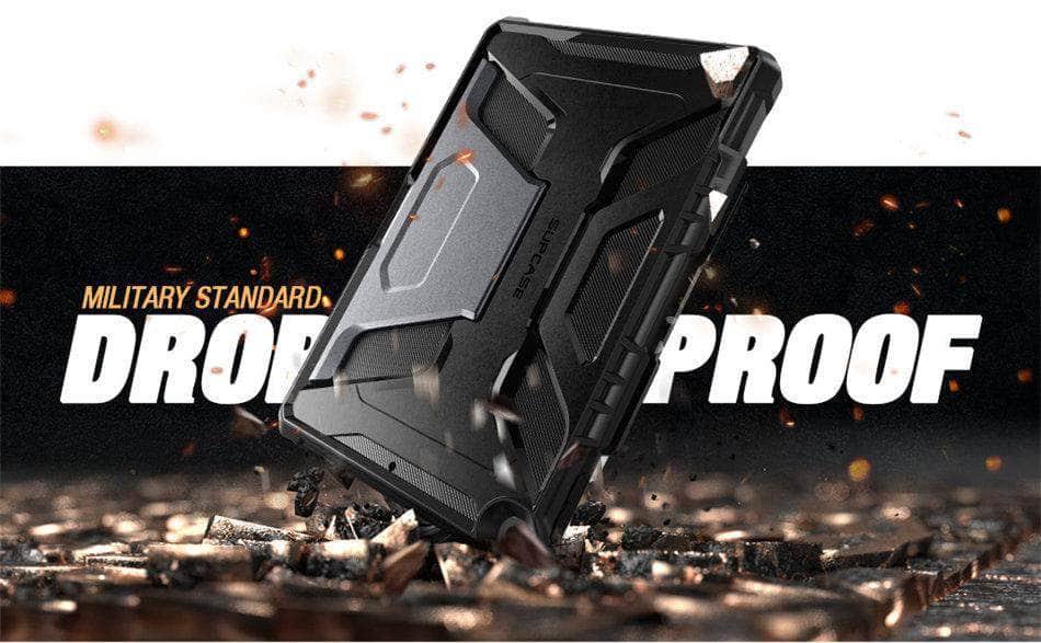 CaseBuddy Australia Casebuddy iPad 10.2 SUPCASE UB Slim Rubber Cover Built-in Apple Pencil Holder