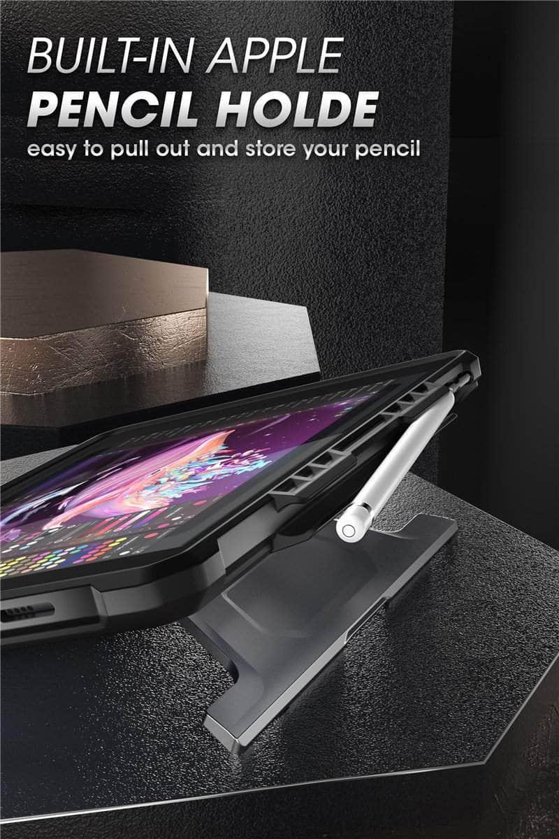 CaseBuddy Australia Casebuddy iPad 10.2 SUPCASE UB Slim Rubber Cover Built-in Apple Pencil Holder