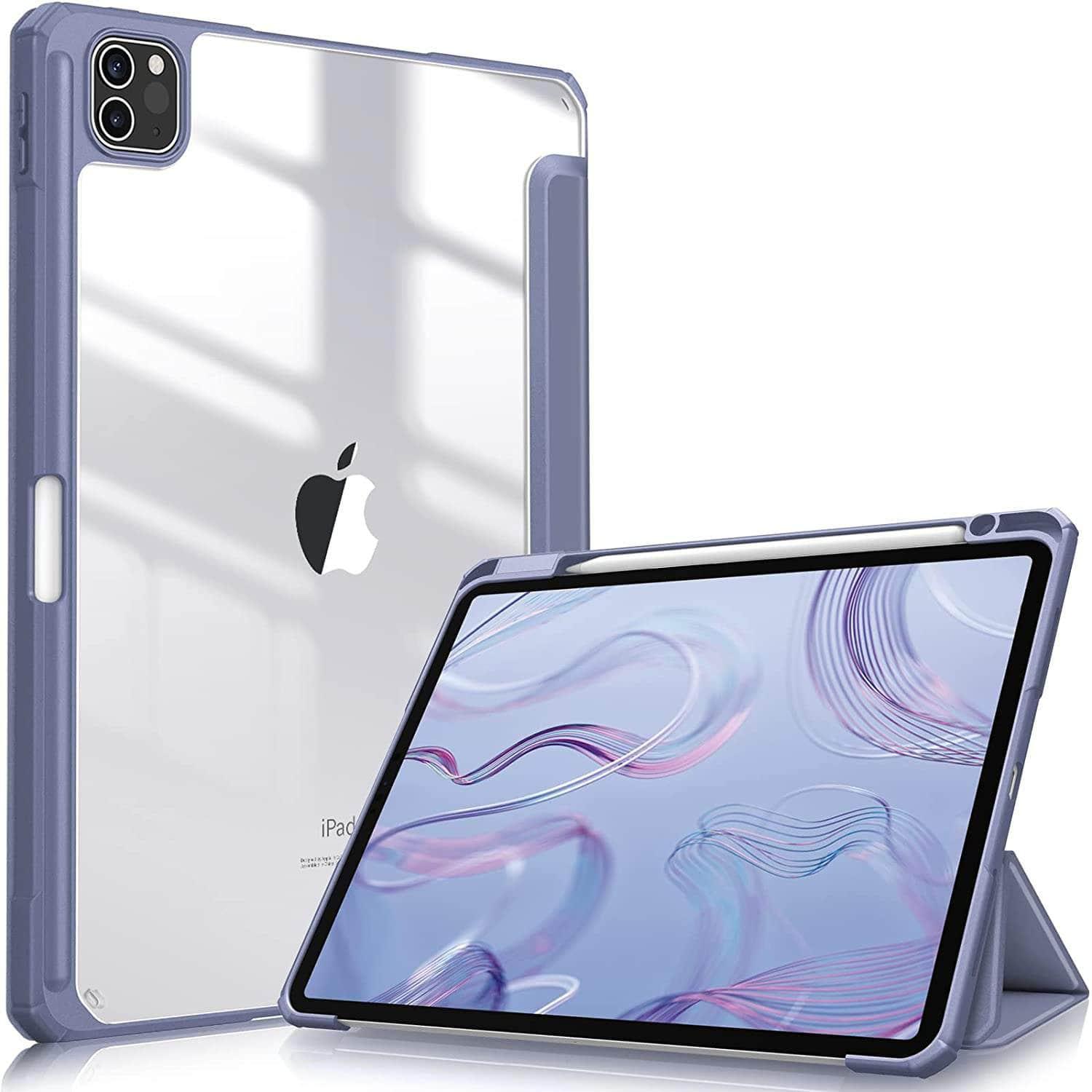 Casebuddy Lilac Purple / iPad 10th 10.9 2022 iPad 10 2022 Apple Pencil Holder Charging Cover
