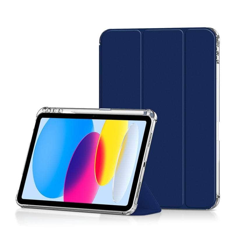 Casebuddy dark blue iPad 10 2022 Folio Flip Stand Cover