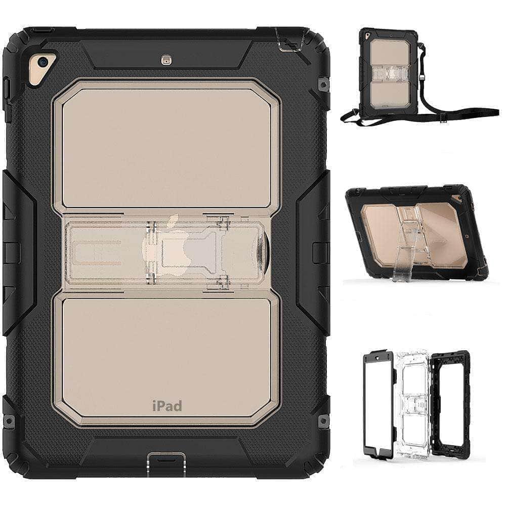 CaseBuddy Casebuddy iPad Air 2 Heavy Duty PC Rugged Triple-Layer Hybrid Shell Cover