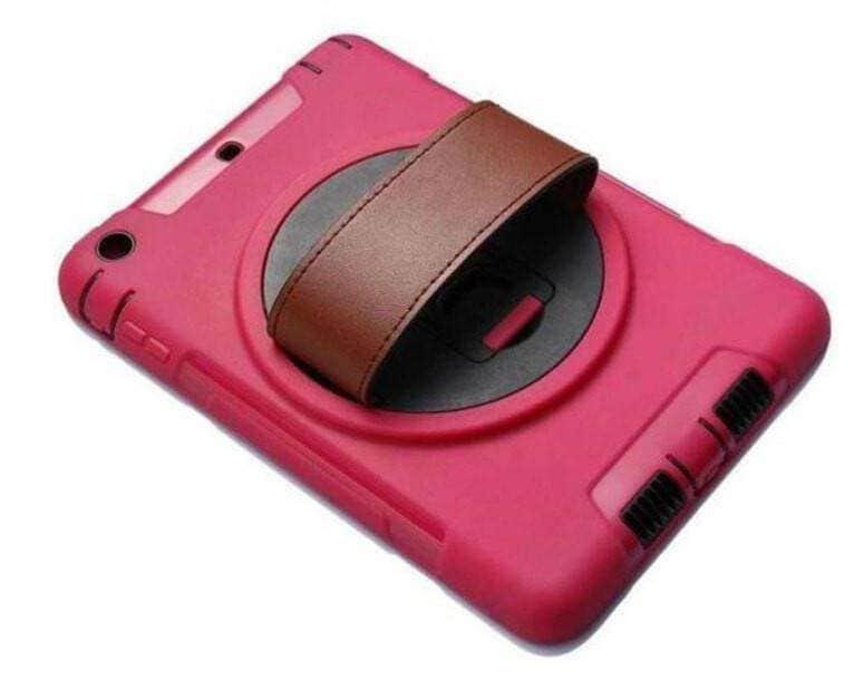 Case Buddy.com.au iPad Air 2 Case Pink Rugged Handholder Protection Case iPad Air 2 Rugged Handholder Protection Case