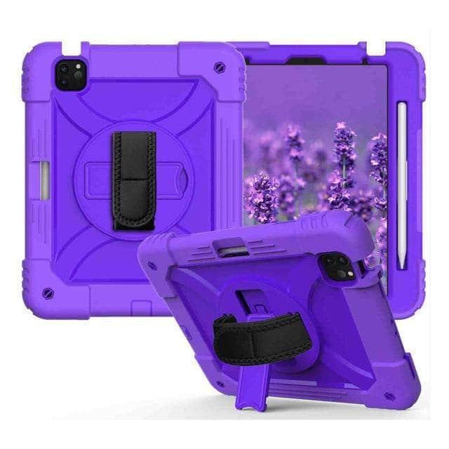 CaseBuddy Australia Casebuddy 9 iPad Air 4 10.9 Case 2020 Hybrid 3 Layers Armor Kids Shockproof Case