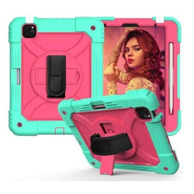 CaseBuddy Australia Casebuddy 1 iPad Air 4 10.9 Case 2020 Hybrid 3 Layers Armor Kids Shockproof Case